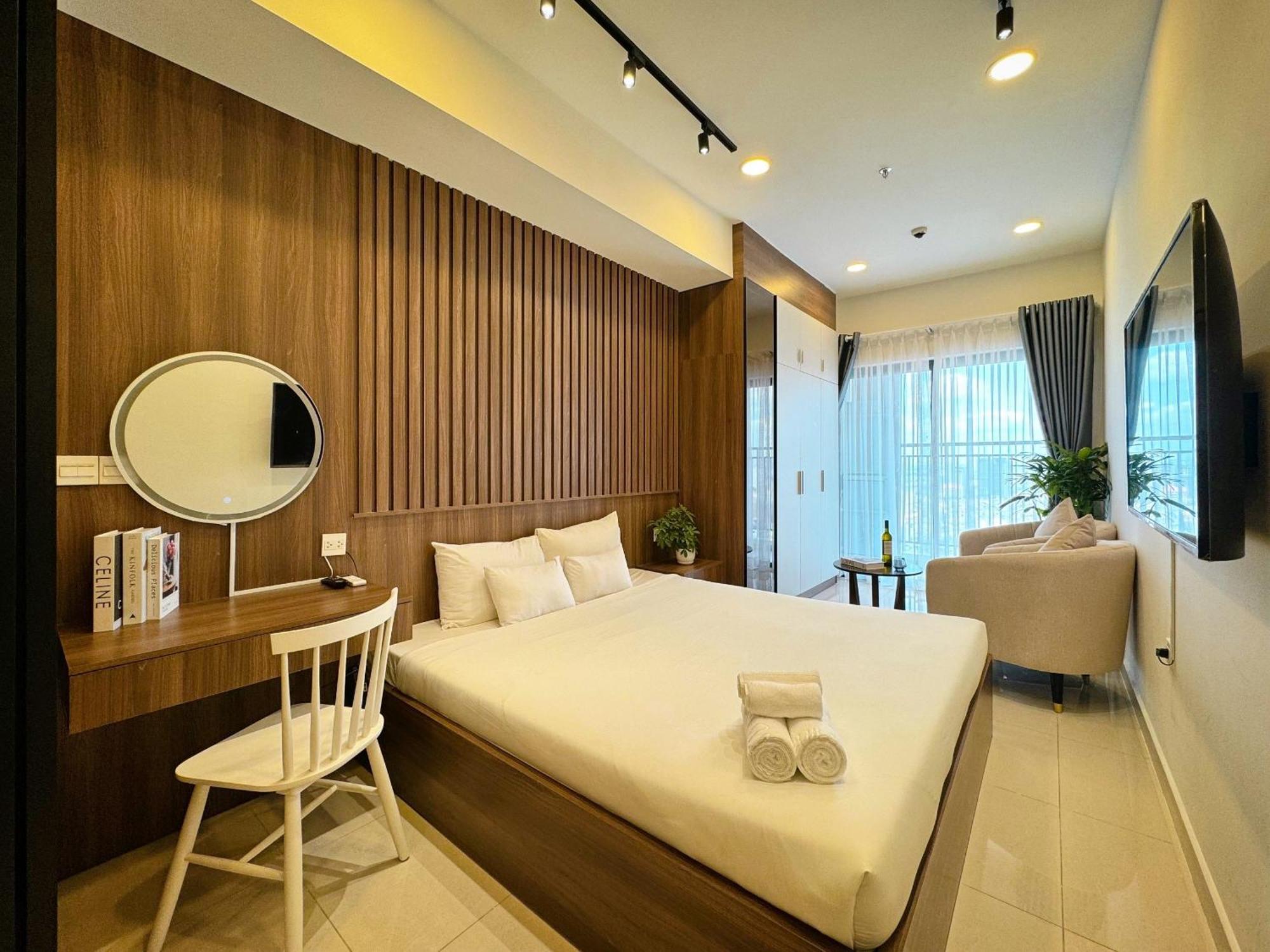 Yu Stay Lux And Cozy 2Bedrs In Soho Residence Near Bui Vien Walking Street Ho Chi Minh-stad Buitenkant foto
