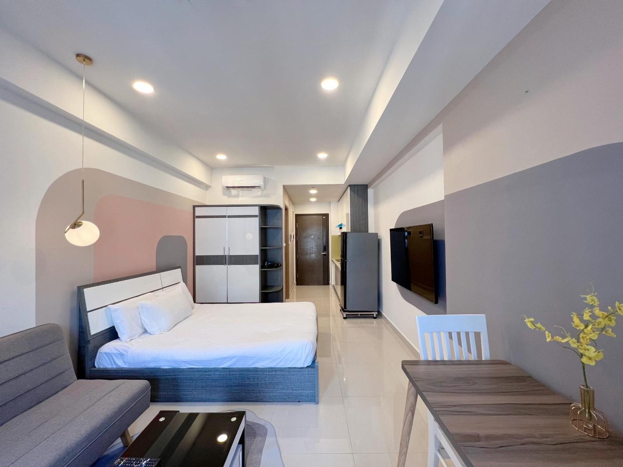 Yu Stay Lux And Cozy 2Bedrs In Soho Residence Near Bui Vien Walking Street Ho Chi Minh-stad Buitenkant foto