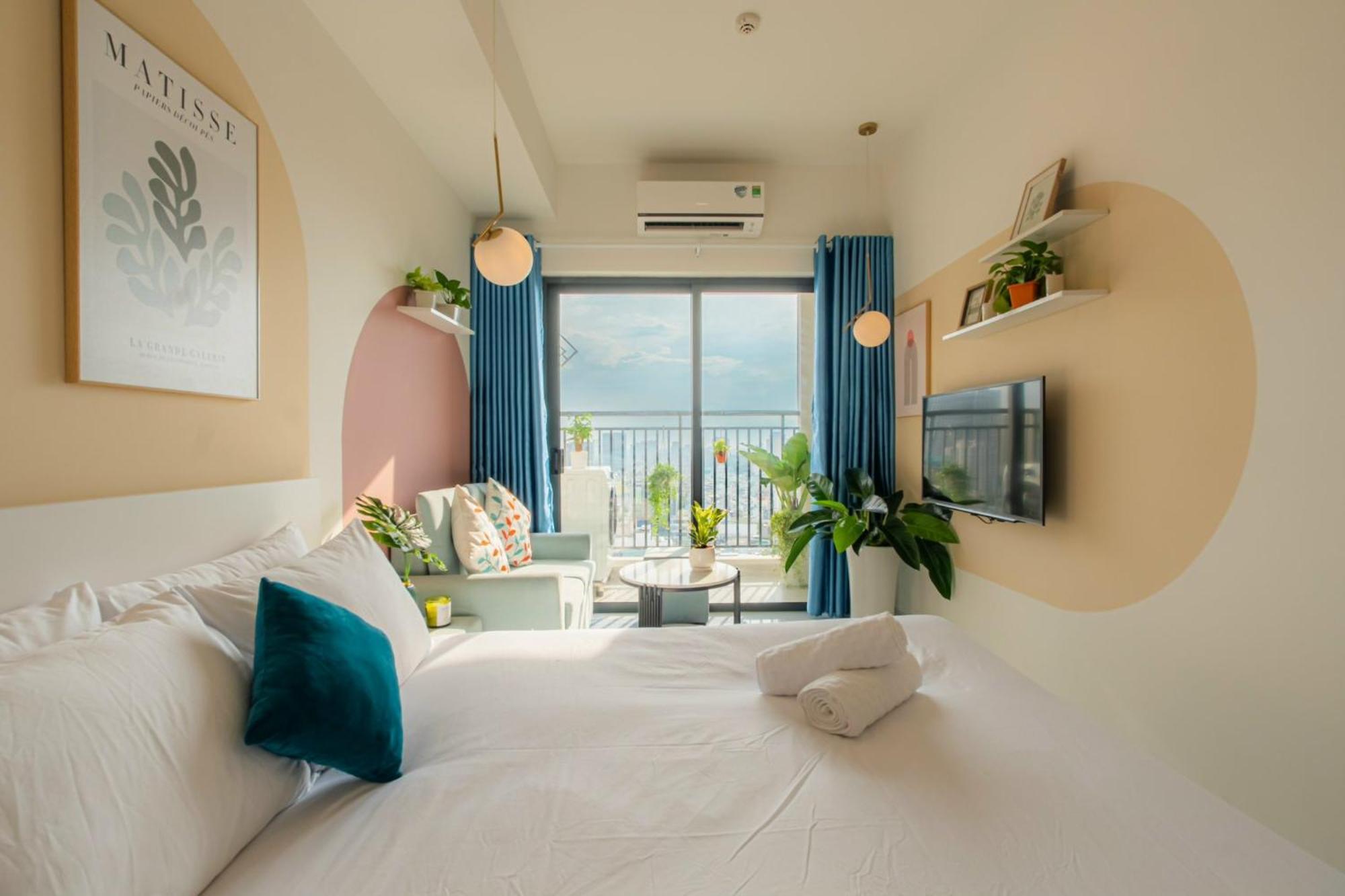 Yu Stay Lux And Cozy 2Bedrs In Soho Residence Near Bui Vien Walking Street Ho Chi Minh-stad Buitenkant foto